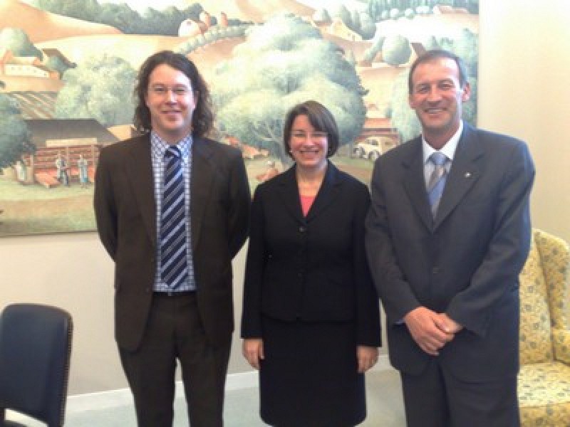 ITF meets US Senator Amy Klobuchar