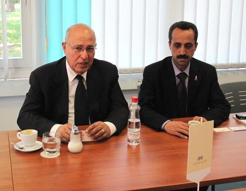 Member of the Palestinian Legislative Council Dr Nabeel A. Shaath visited ITF