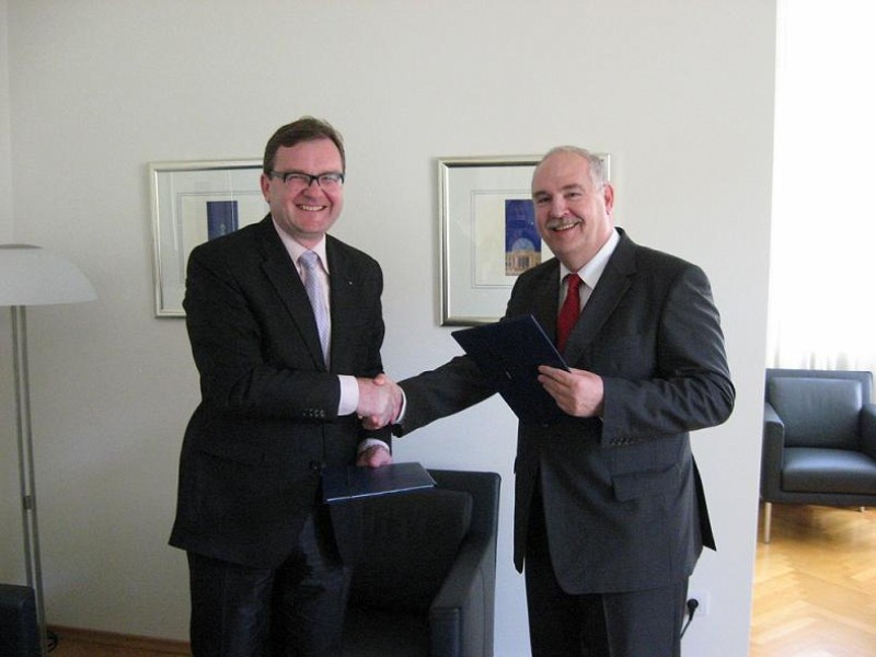 German donation to ITF