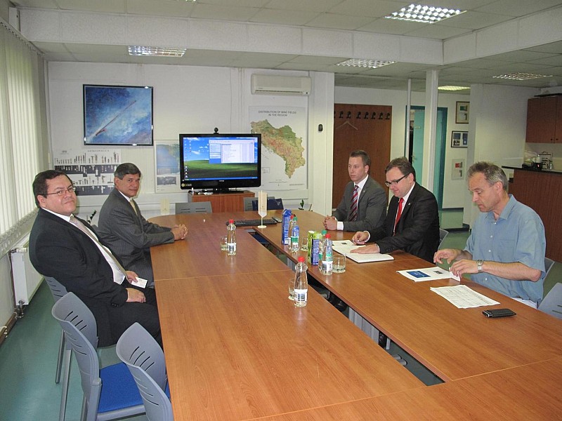 H.E. Mr Freddy Padilla de León, Ambassador of the Republic of Colombia to Austria visited ITF