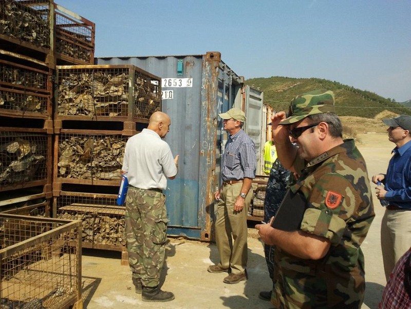 Gerdec site visited by the U.S. Department of State representative