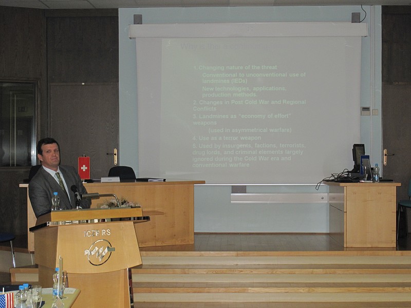 Dr Ken Rutherford, special guest speaker for the ITF BoA