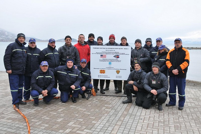Third Phase of Underwater UXO Clearance of Lake Ohrid