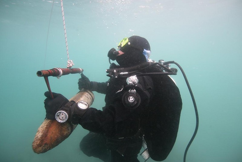 Completion of the third phase of underwater UXO clearance of Lake Ohrid