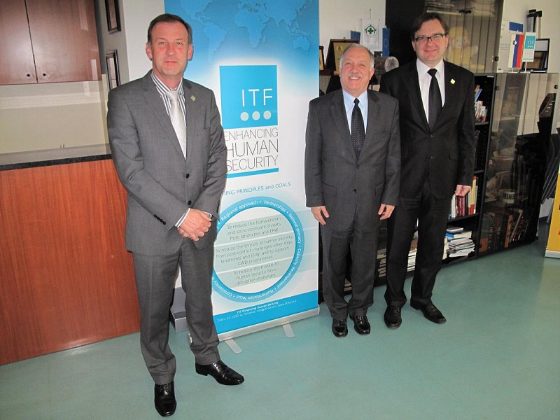 Ambassador of Brazil to Slovenia visit to ITF HQ