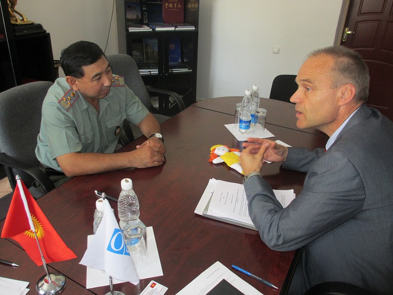 Signing Protocol on Cooperation with MoD of the Kyrgyz Republic