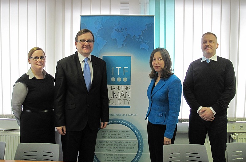 Ambassador of Canada H.E. Ms Lisa Helfand visited ITF