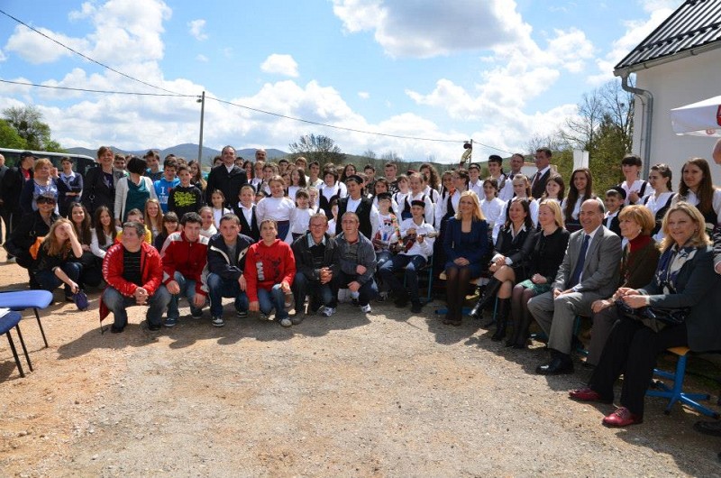Completion ceremony of demining project in Novoselije