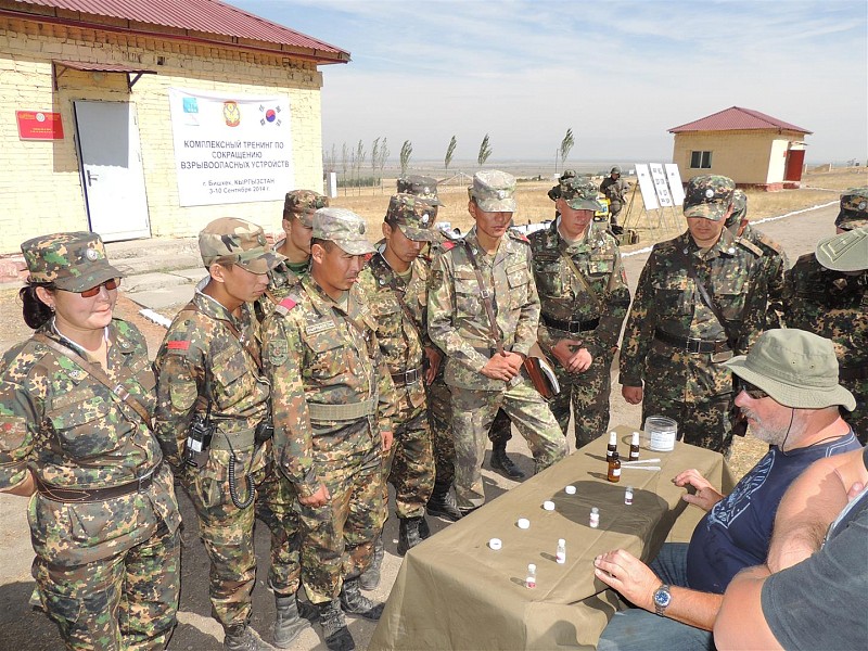 Second Explosive Hazards Reduction Training in Kyrgyz Republic