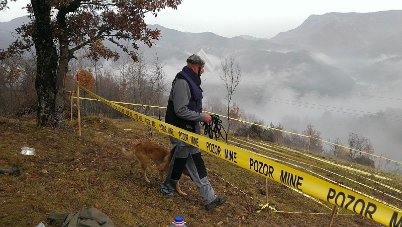 Hand-over ceremony of German funded demining projects in Konjic