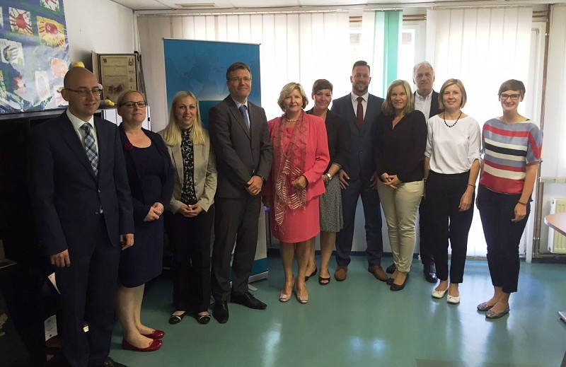 Visit of Ms. Darja Bavdaž Kuret, State Secretary at the Slovenian Ministry of Foreign Affairs