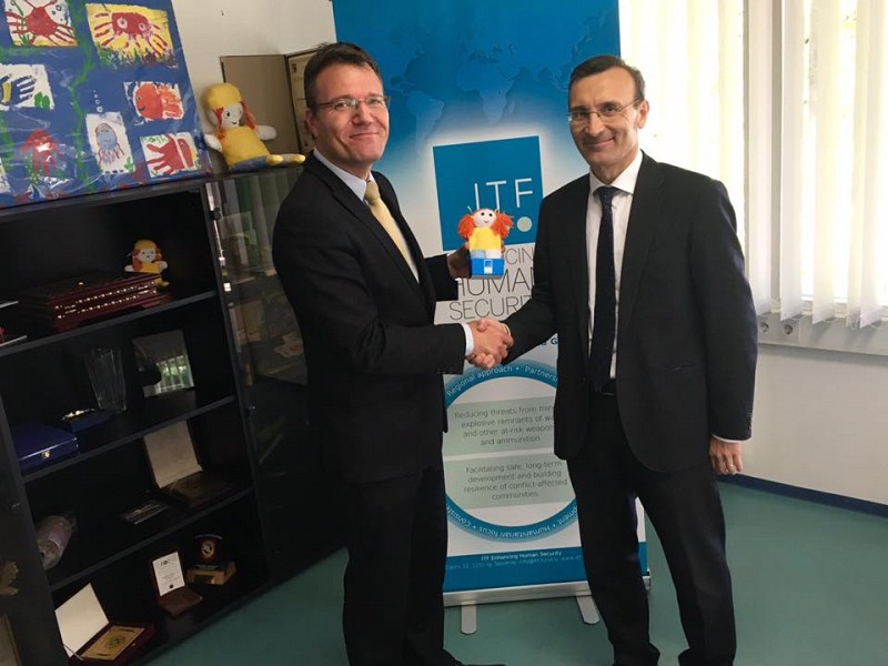 Italian Ambassador to Slovenia Welcomed at ITF