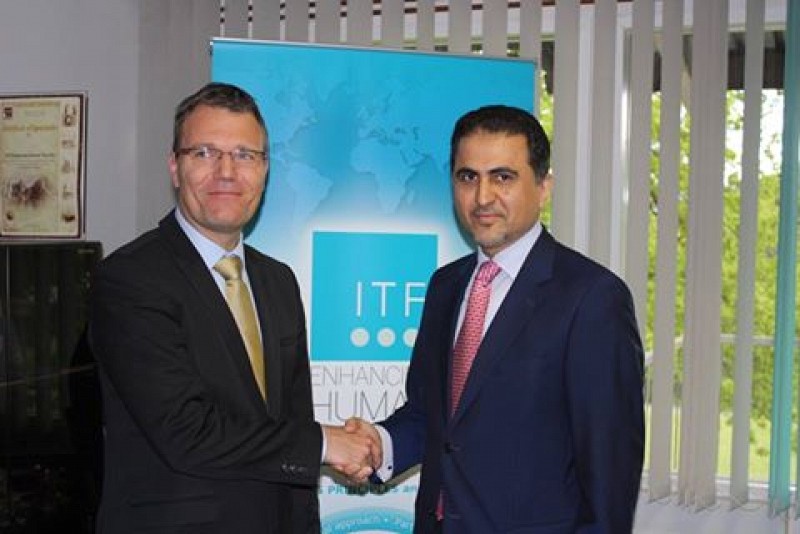 Ambassador Bergant and H.E. Mr Ali Khalfan Al-Mansouri
