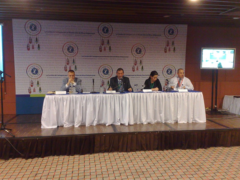ITF Held a Remarkable Side Event at Cartagena Summit on a Mine-Free World in Colombia