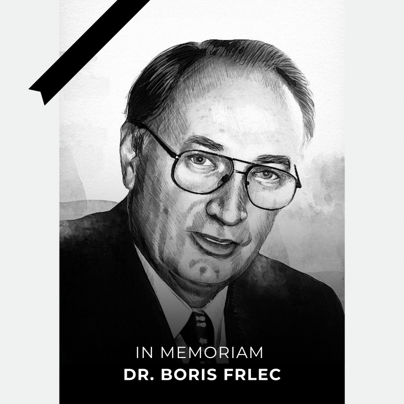 In Memoriam Dr. Boris Frlec