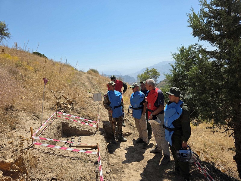 First Monitoring Visit under the New Mine Action Project in Tajikistan
