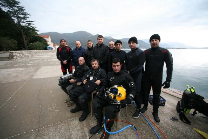 “Diver Training for Supervisors for Humanitarian Underwater Demining and Other Underwater works” in Bijela, Montenegro