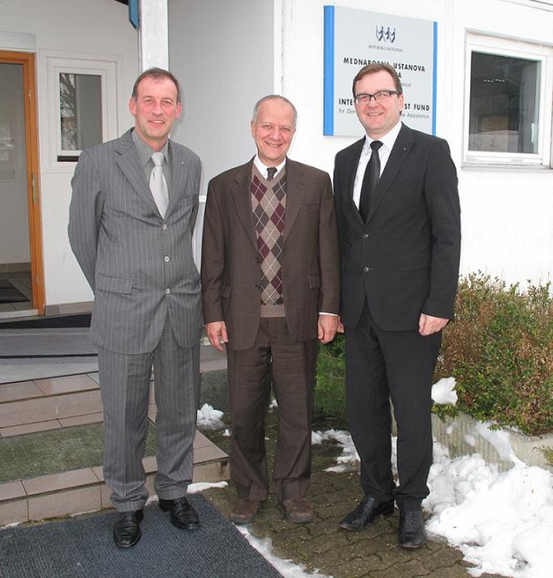 The newly appointed U.S. Ambassador to Slovenia visited ITF Headquarters