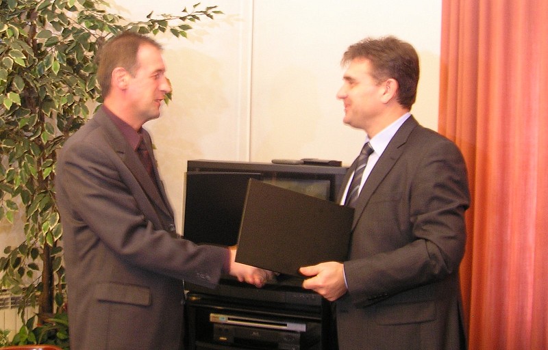 First donation of Karlovac County to ITF