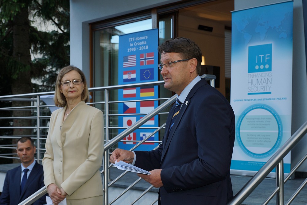 ITF Director Ambassador Tomaž Lovrenčič.