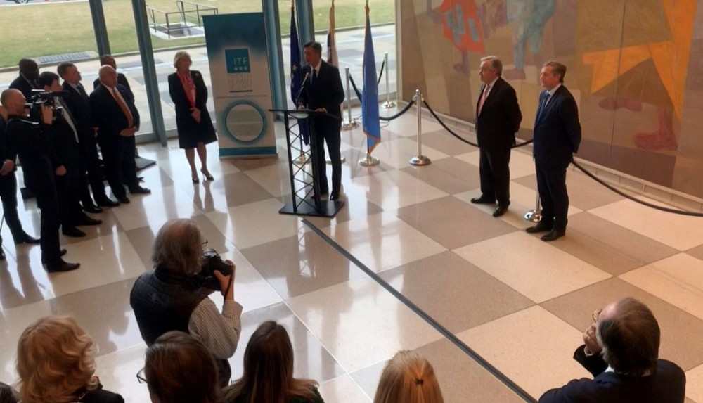 H.E. Mr Borut Pahor, President of the Republic of Slovenia, opening address at the ITF exhibition in UN headquarters in New York.