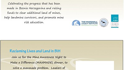 The Mine Awareness Night to Make a Difference (MANMADE) Dinner