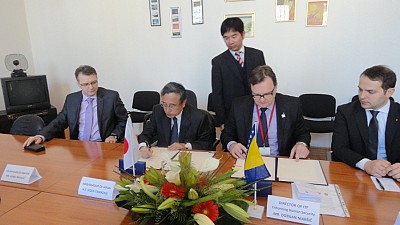 ITF signed grant contract with Japan