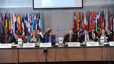ITF Attends the Meeting of OSCE Forum for Security Co-operation