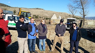 ITF Monitors the Final Phase of Hotspots Clearance in Albania