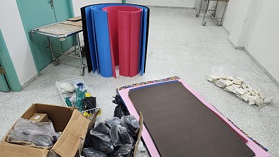 New Prosthetic Equipment Delivered to Harmala Hospital in Bethlehem 