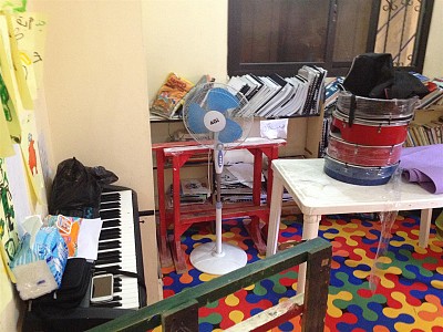 Music workshop room