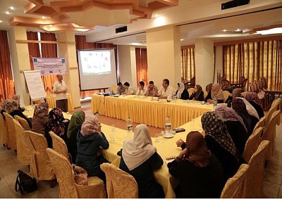 Training of teachers and counselors - Psychosocial program in Gaza