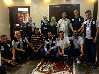 AMACC Personnel and ITF representative.