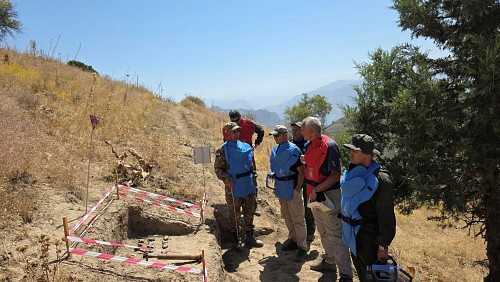 First Monitoring Visit under the New Mine Action Project in Tajikistan