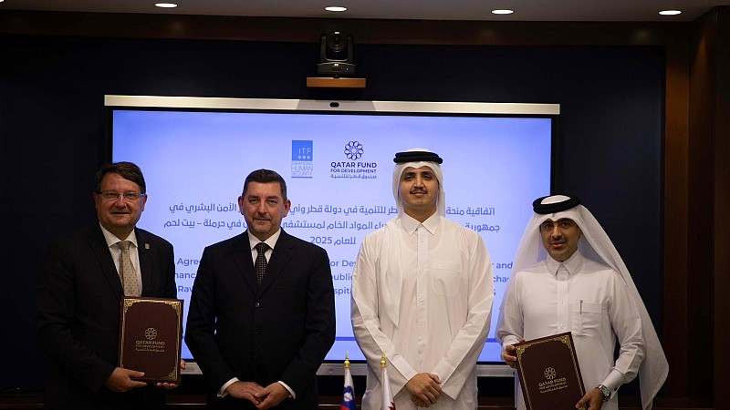 ITF Signs a Grant Agreement with Qatar Fund for Development