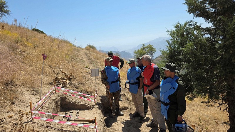 First Monitoring Visit under the New Mine Action Project in Tajikistan