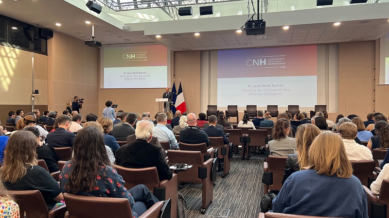 ITF at the 7th French National Humanitarian Conference in Paris, France 