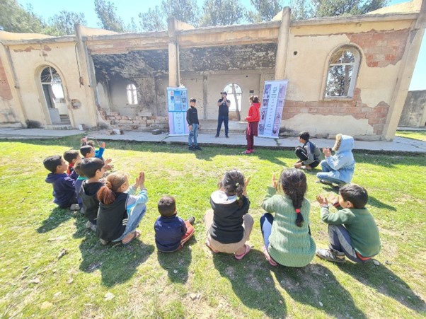 EORE session for children in rural communities