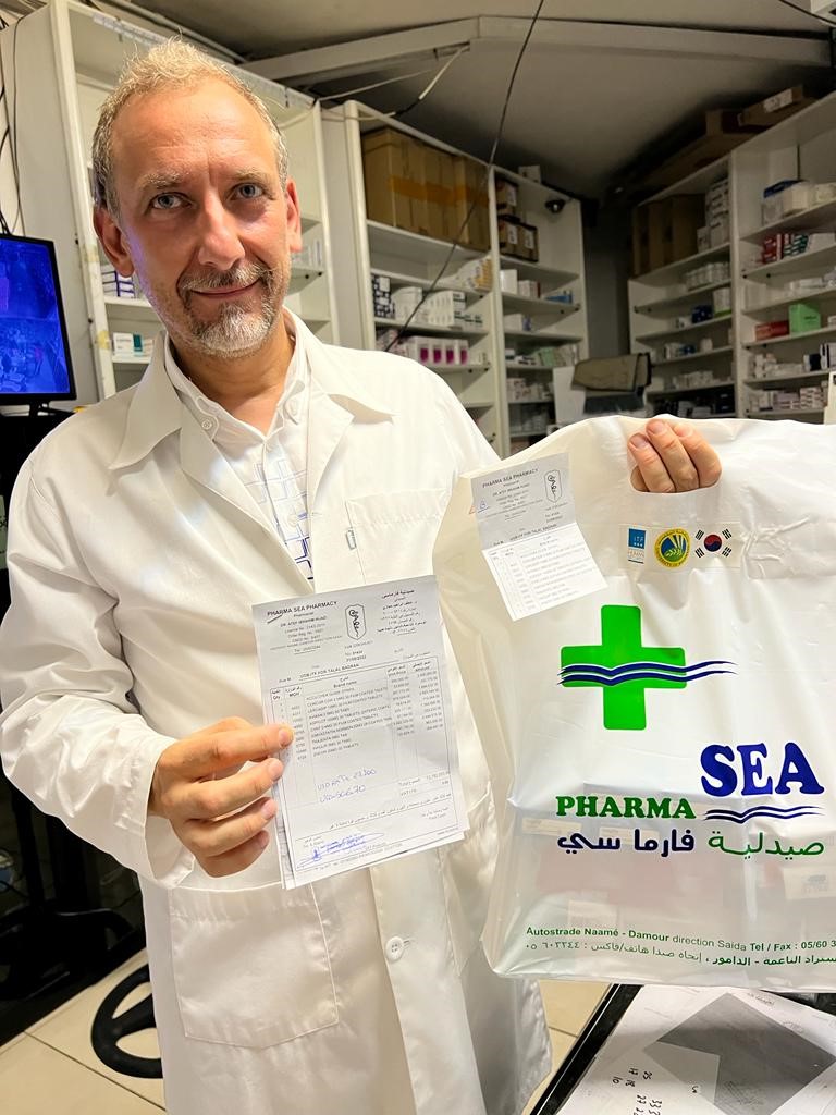 Pharmacies check all the medicine before distribution.